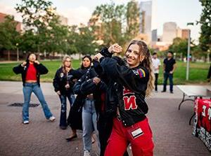 Fraternity & Sorority Life community came together to talk about their organizations and stroll at the annual Meet the Greeks event on Sept. 05, 2024. Photo by Alyson McClaran